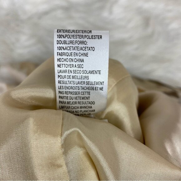 Tahari ASL Womens NWT Tan Derek Floral Square Neck‎ Sleeveless Party Dress 6/C36 - Picture 11 of 11